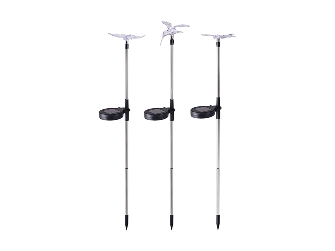 Pacote De Caixa De Luzes Solares Para Jardim, Decoração Para Áreas Externas, Borboleta, Beija Flor, Libélula, Decoração De Jardim SUNNY SPACES