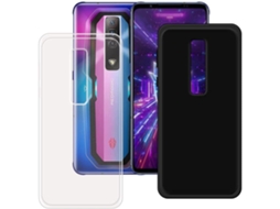 Conjunto de Capas Protetora Qualidade Antiqueda para Nubia Nubia Red Magic 7 HONGWE. Premium Transparente (2un)