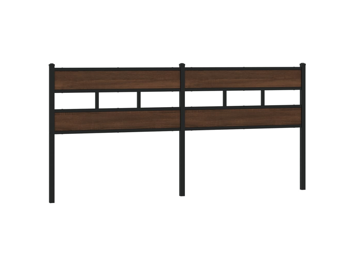 Headboard, Headboards Vidaxl Marrom Aço (200 Cm)