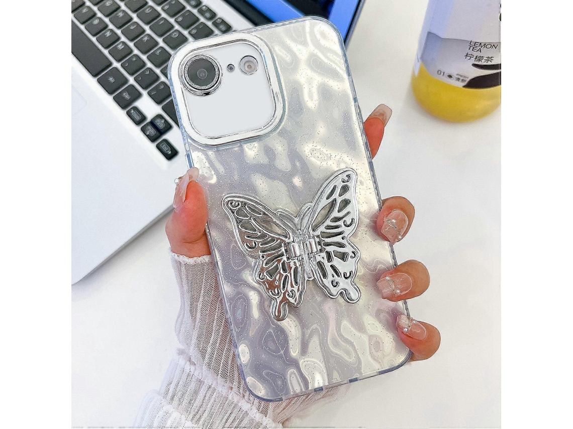 Lurelia Capa Iphone 16e Tpu Metal Brilho