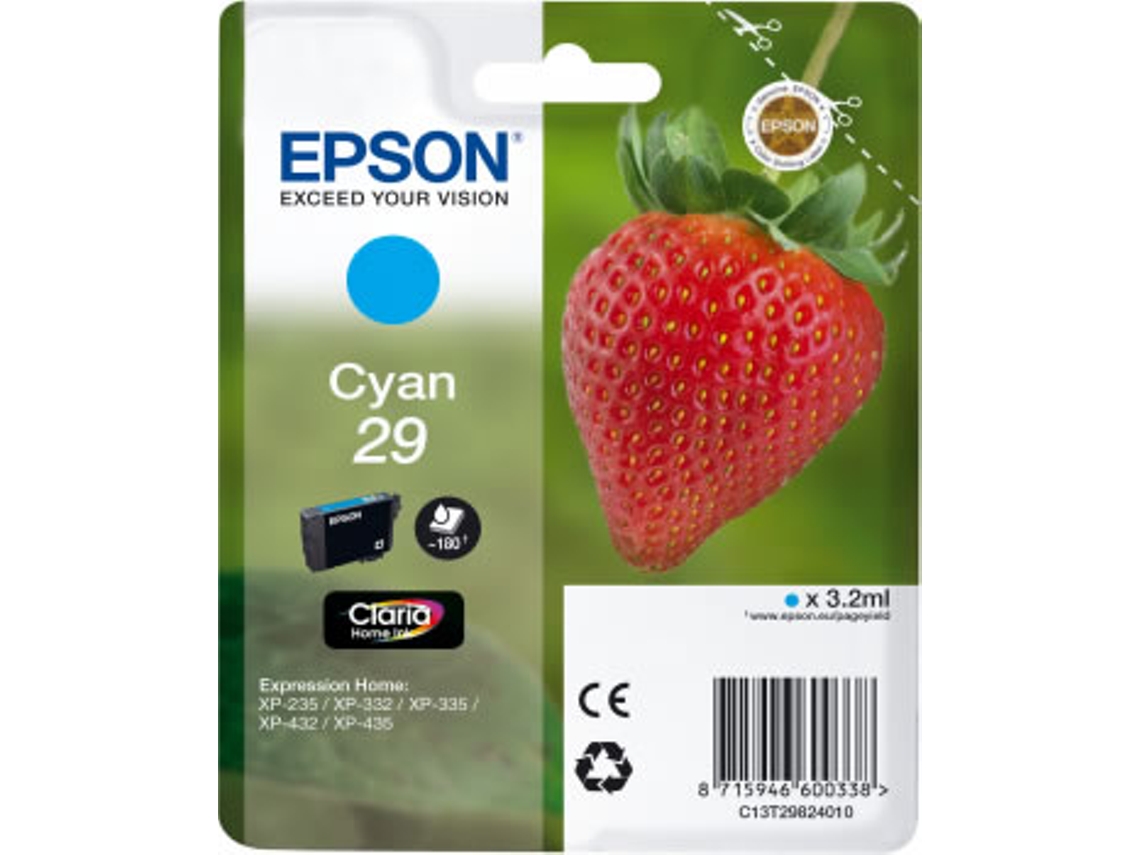 Tinteiro EPSON 29 Azul (C13T29824020)