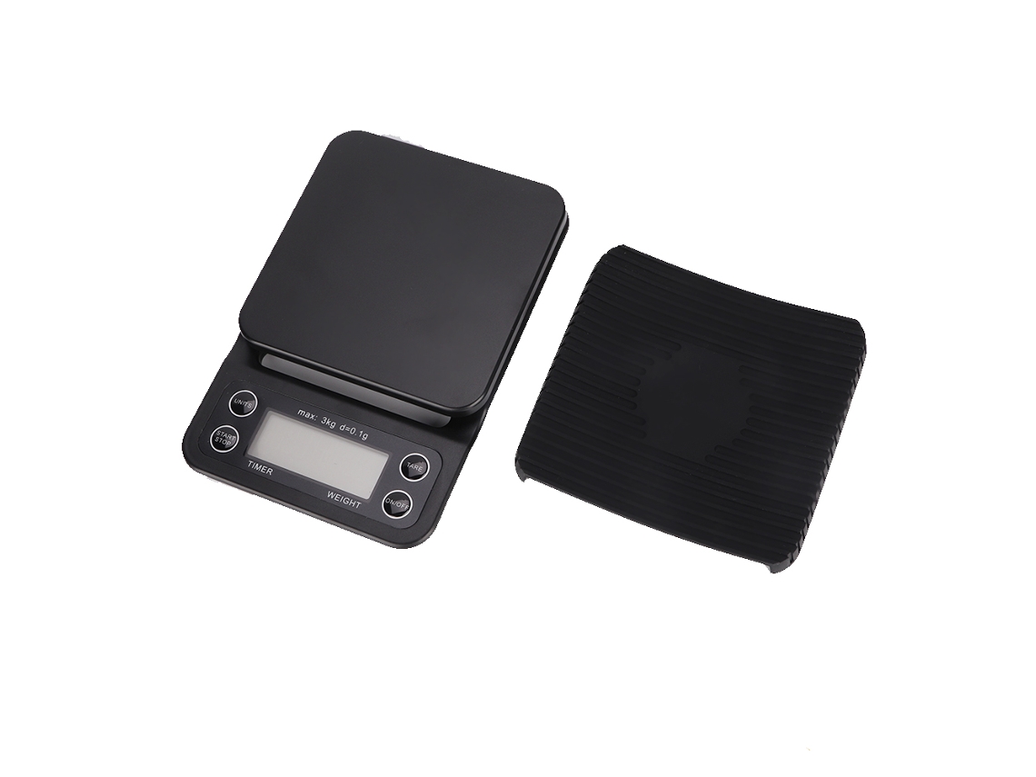 Balança de Cozinha Multifuncional Digital com Timer e Função para Café. AQUAFORGE