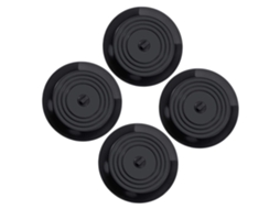 Conjunto De 4 Tampas De Silicone Para Ralos, Para Banheiro E Cozinha.