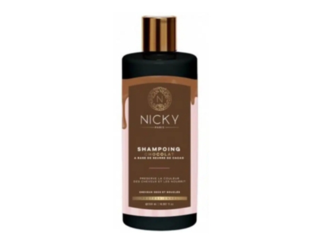 Shampoo de Chocolate com Manteiga de Cacau NICKY PARIS