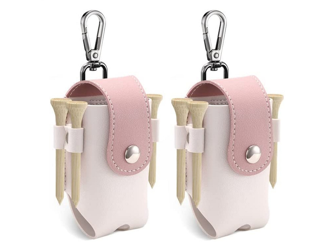 2 Pochetes de Golfe , Leves BRILVIBERA (rosa, Sem Rebites)