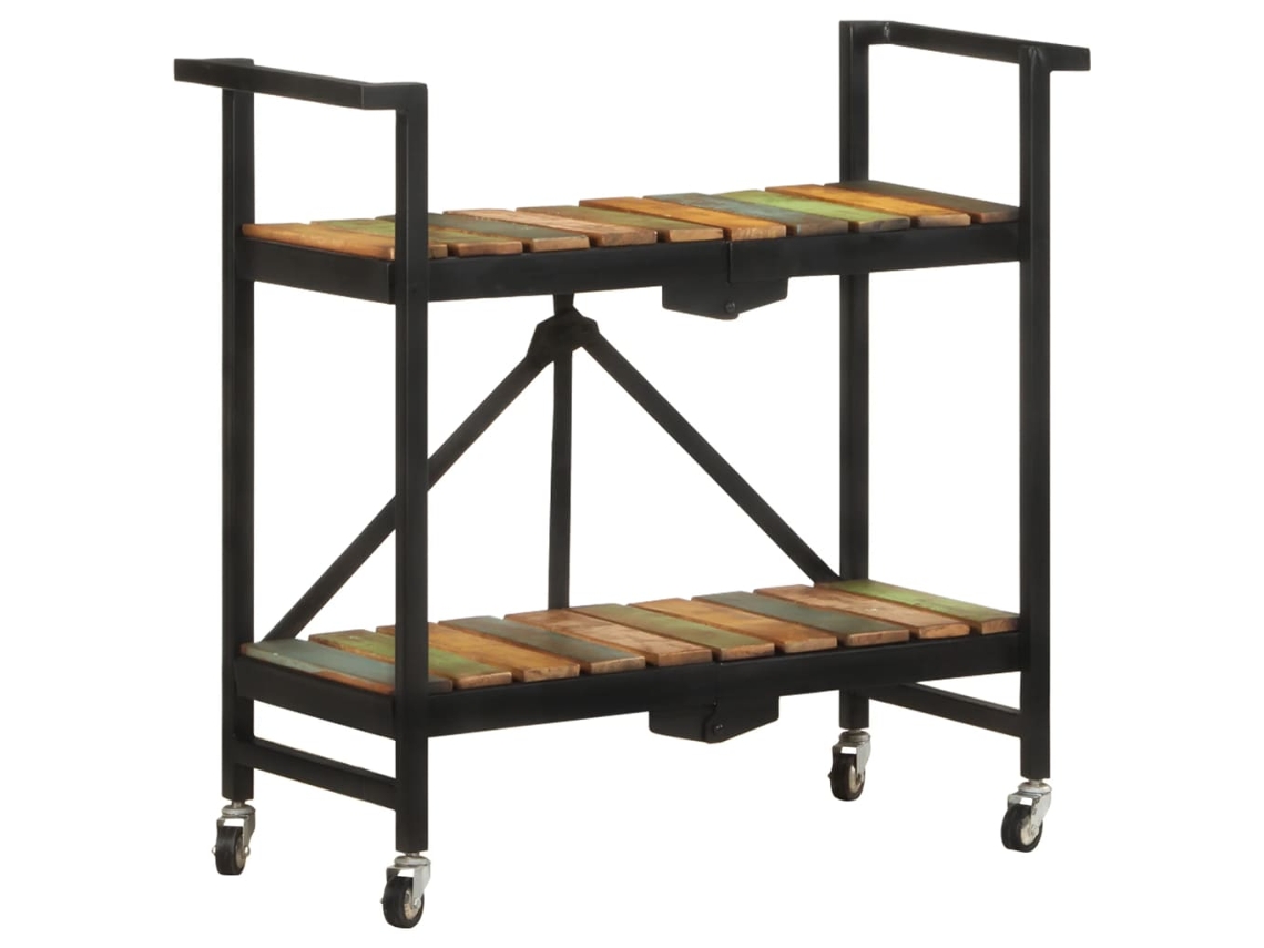 Kitchen Trolley, Kitchen Trolleys Vidaxl Marrom Madeira (n/a)