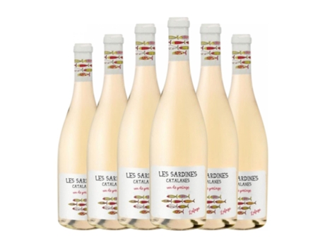Vinho branco LAFAGE Les Sardines Catalanes Blanc Vin de Pays Côtes Catalanes Jovem (0.75 L - 6 Unidades)