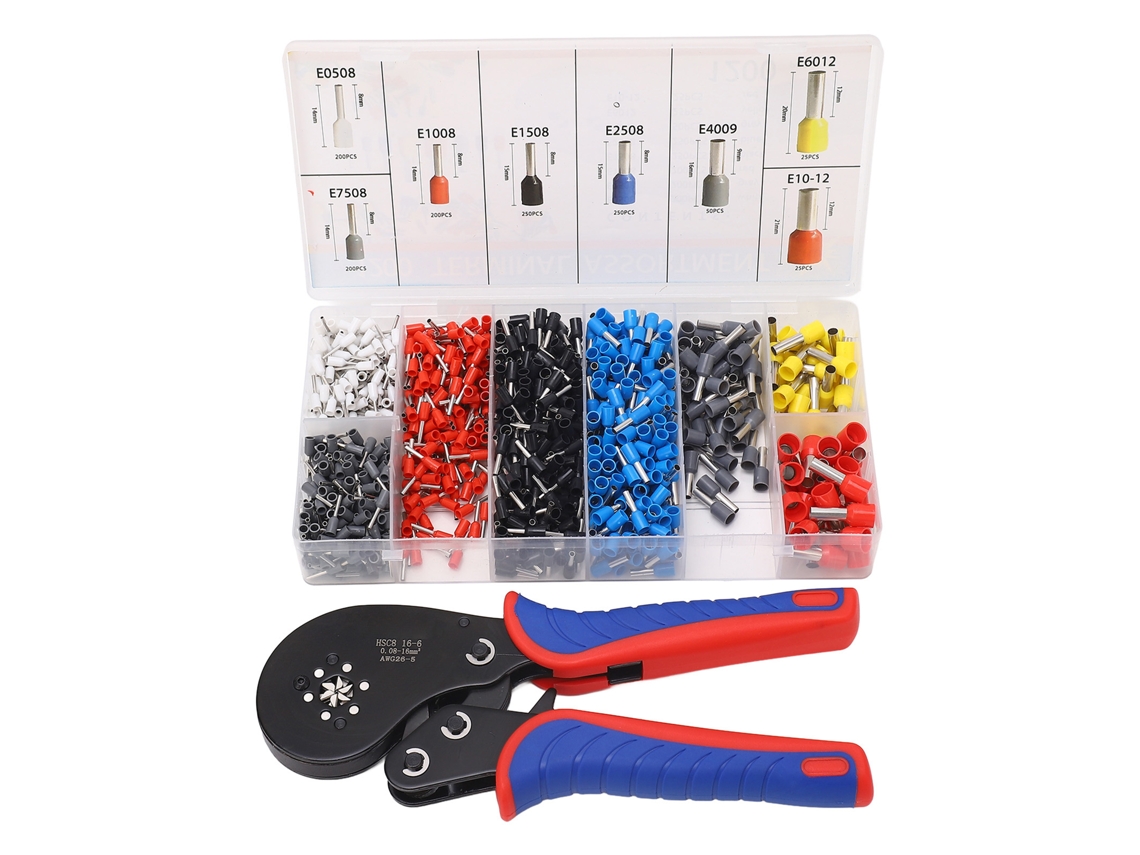 Laxiscreed Conjunto De Ferramentas De Crimpar Multifunções Para Terminais Até 1200 mm²