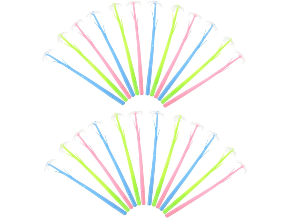 30 Canetas Em Gel Com Lindo Design Floral, Escrita Suave E Portáteis