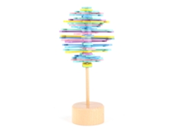 Primerox brinquedo de Madeira Varinha de Alivio de Estresse Sequencial Macaron para Crianças Decoração