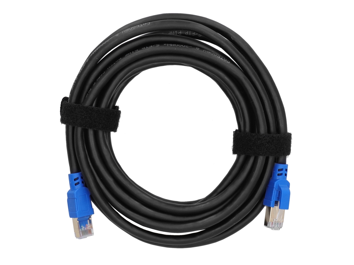Cabo Ethernet Mali Cat8 40gbps 2000mhz com Conector Rj45 (4m)