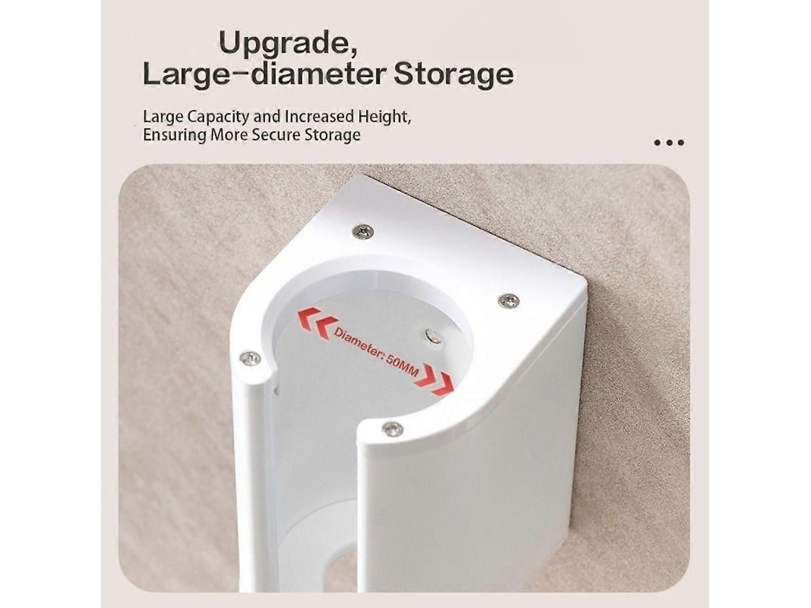 Organizador Multifuncional para Chapinha e Modelador de Cachos, Suporte Parede Metal Sem Furos, Ideal Ban Heiro. GOKOCO