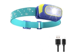 Lanterna De Cabeça Led Recarregável, Pacote Com 1 Unidade, 6 Modos De Iluminação, À Prova D'água, Recarregável Via Usb, Luz Vermelha, Super Brilhante