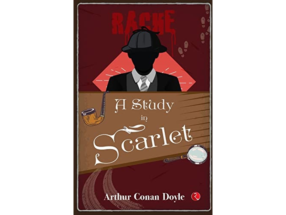 Livro Study in Scarlet de Arthur Conan Doyle (Inglês)