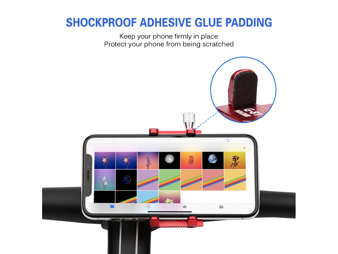 Suporte Para Celular Ajustável Gub Para Bicicleta Mtb Moto Manubrio 3.5-3.9 Polegadas