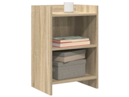 Maison Exclusive - Mesas De Cabeceira Carvalho Sonoma 40 X 30 X 60 Cm