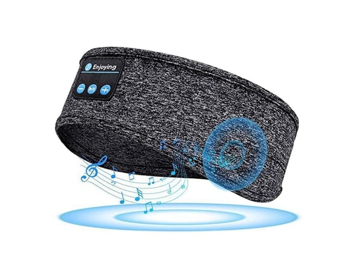 Fones de Ouvido Bluetooth para Dormir, e Máscara para os Olhos AQUAFORGE