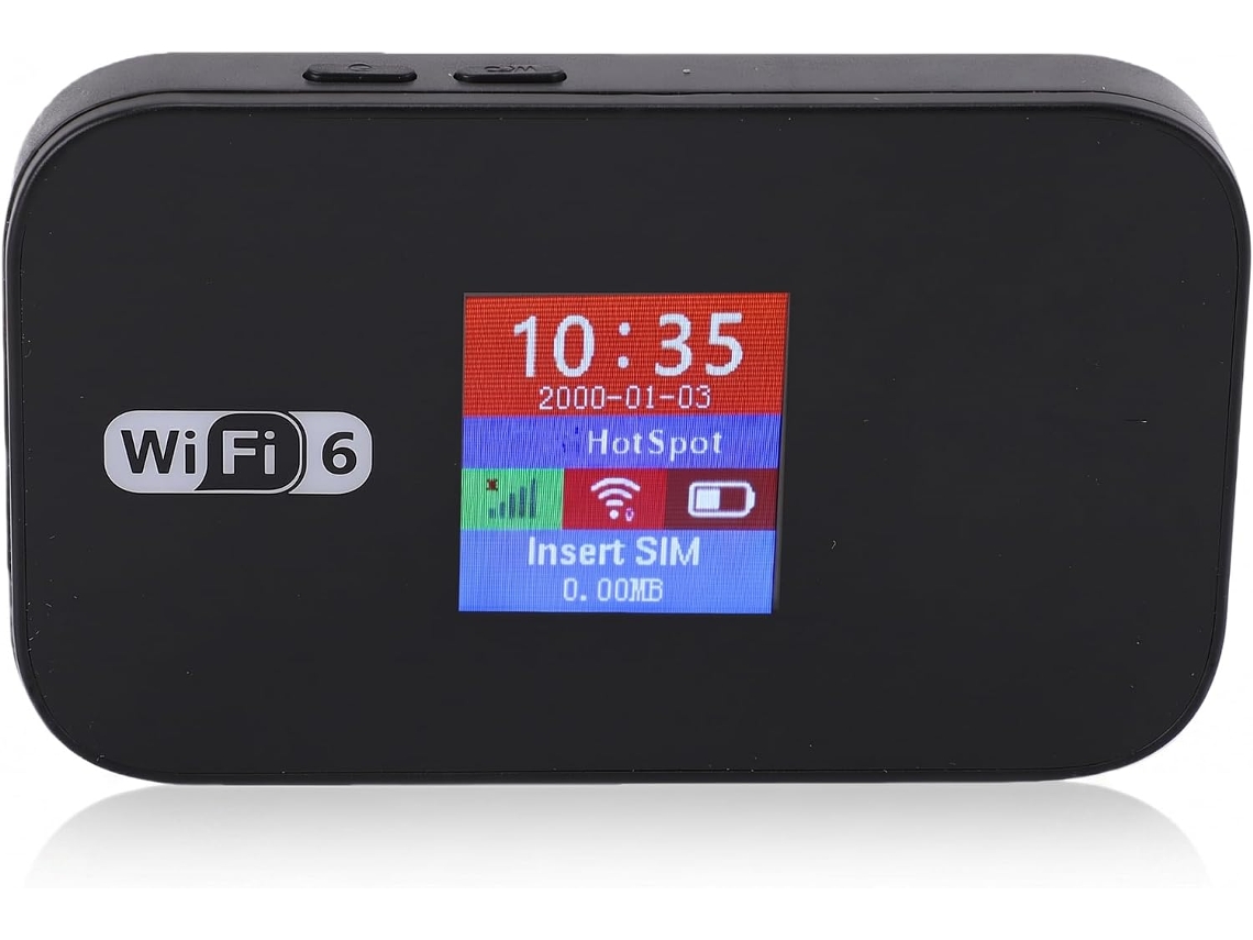 Hotspot Wi-fi Portátil 4g, Roteador De Rede 4g Com Slot Para Cartão