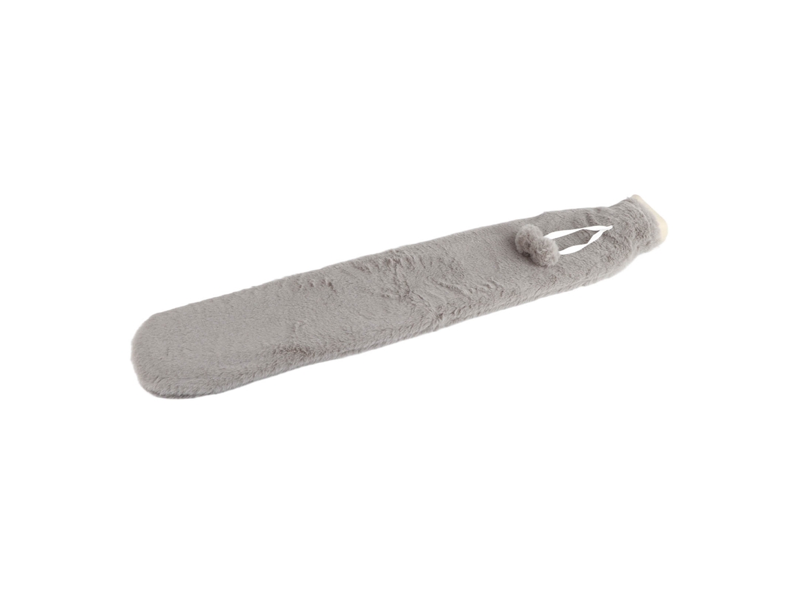 Garrafa Térmica De Plush Cinza 2l Para Pescoço, Ombro E Abdômen - Anti Quente E Portátil