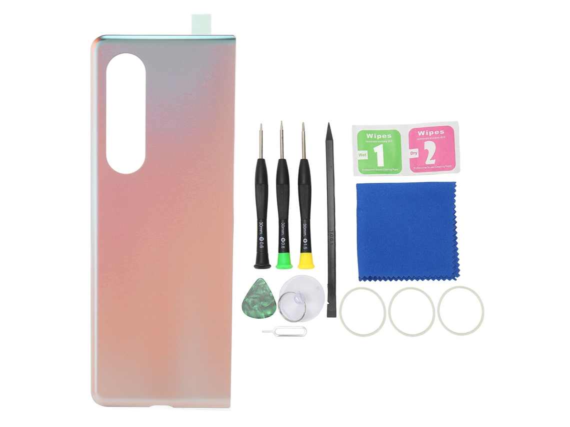 Kit de Cristal para Galaxy S23 Plus com Lente e Ferramentas em Cinza S/MARCA