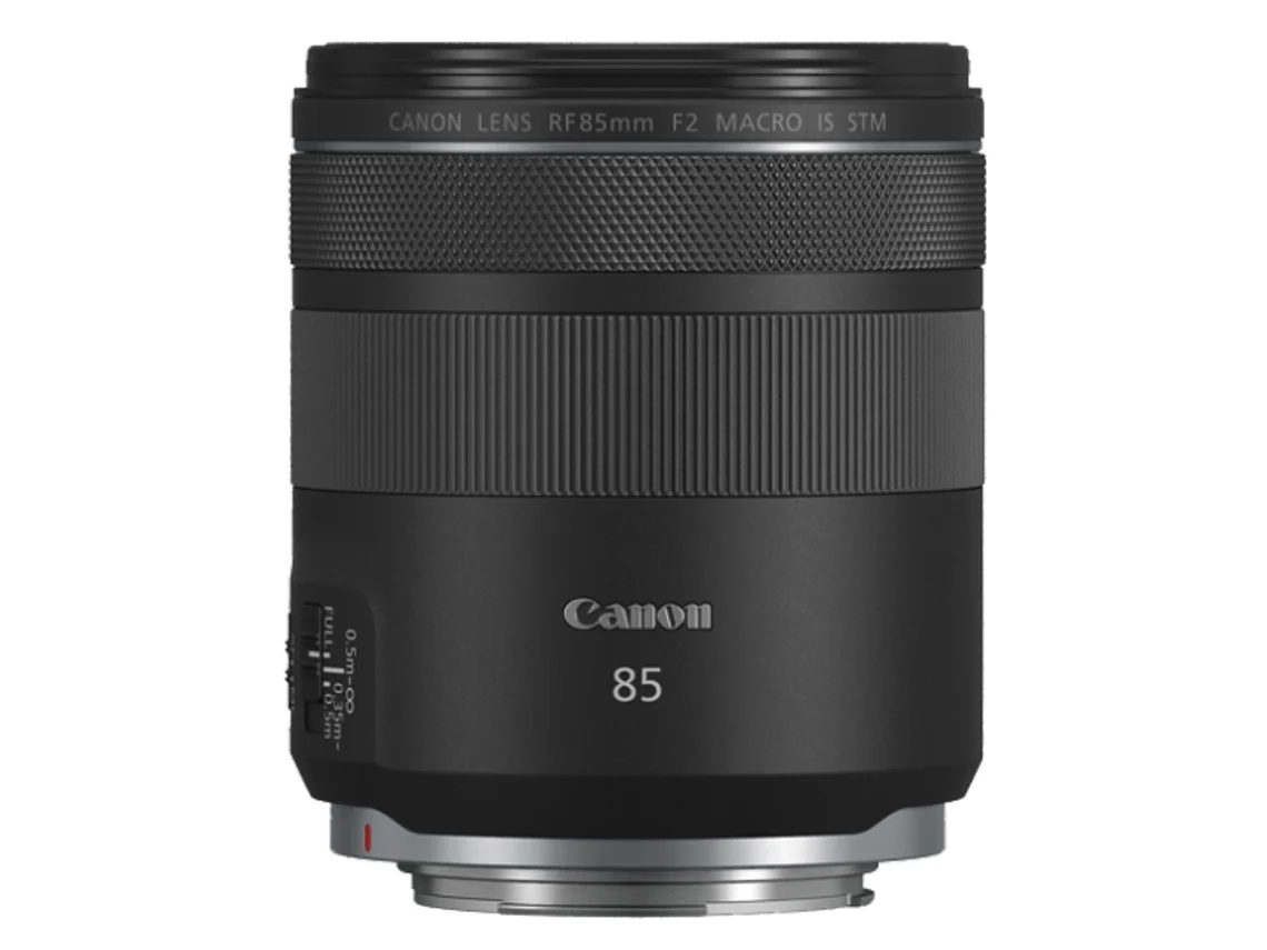 Objetiva CANON RF 85mm F2 Macro IS STM (Encaixe: Canon RF)