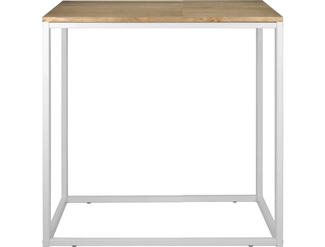 Aparador  iCub (Branco - 35 x 100 x 82 cm - Madeira e Metal)