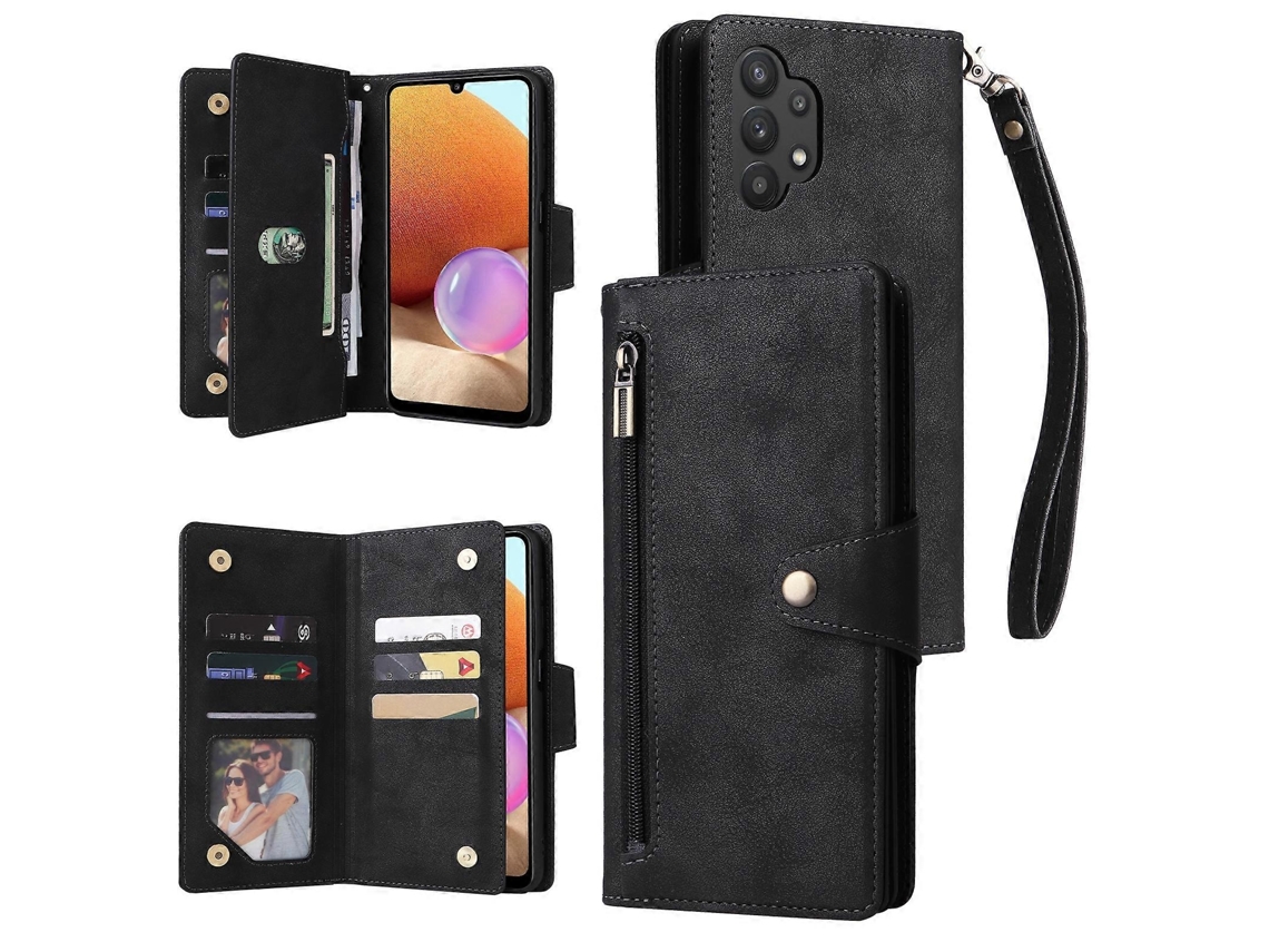 Capa Couro Para Samsung Galaxy A32 4g, Elysve