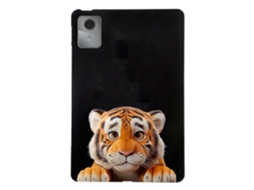 Capa Protetora Fina De Tpu Com Estampa Do Pequeno Tigre Para Tablet Lenovo Idea Tab Xiaoxin Pad 11 2025. Tuotuo (tb336zu Tb336fu)