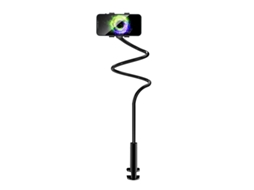 Suporte Para Celular De Cabeceira De 90 Cm Com Presilha Espiral De Fixação