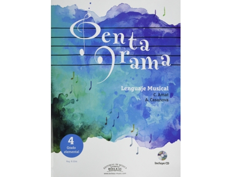 Livro Pentagrama.Lenguaje Musical de Casanova, A. (Espanhol)