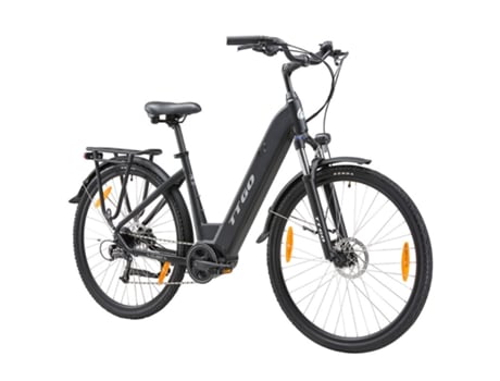 Bicicleta Elétrica Ttgo C7 250w 36v 20ah 25km/h Velocidade Máxima 160 180km Alcance Freio A Disco Hidráulico Shimano 9 Velocidades Preto (zz 28st)