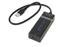 Hub Usb3.04 Portas Preto*