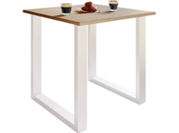 Mesa De Jantar De Madeira Mesa De Cozinha Xona U 80x80 Vcm