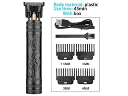 T9 Elétrica Sem Fio Máquina De Corte De Cabelo Profissional Barbeiro Aparador Para Homens Cortador De Barba Barbeador Isqueiro