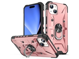 Capa Para Iphone 15 Com Suporte De Anel
