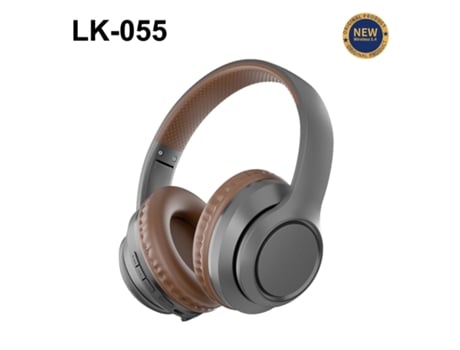 Auriculares Bluetooth 5.4 Supra Auriculares Cancelamento Ativo De Ruã­do Lk055 Preto Winlauyet