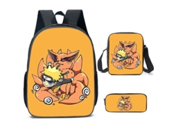 Mochila Anime Naruto Cosplay Escolar Com Estampa De Desenho Animado Aquaforge (g)
