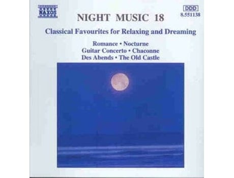 Cd Night Music 18 - Classical Favourites For Relaxing And Dreaming Naxos