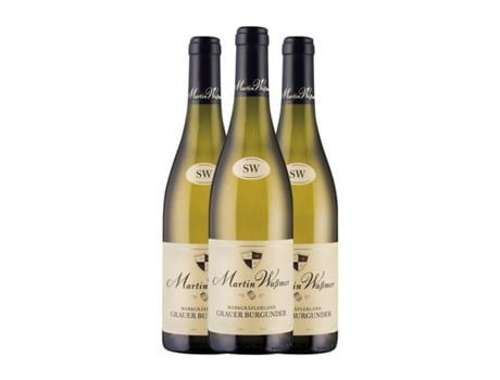 Vinho branco MARTIN WASSMER Markgräflerland Pinot Cinza Seco Baden (0.75 L - 3 Unidades)