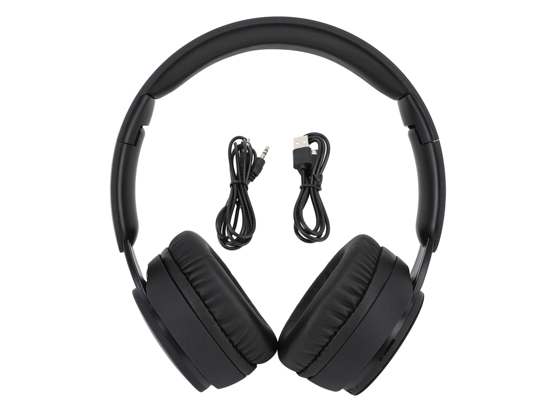 Auriculares com graves profundos, estéreo bilateral, dobráveis, 450 mah, para jogos de computador | S/MARCA