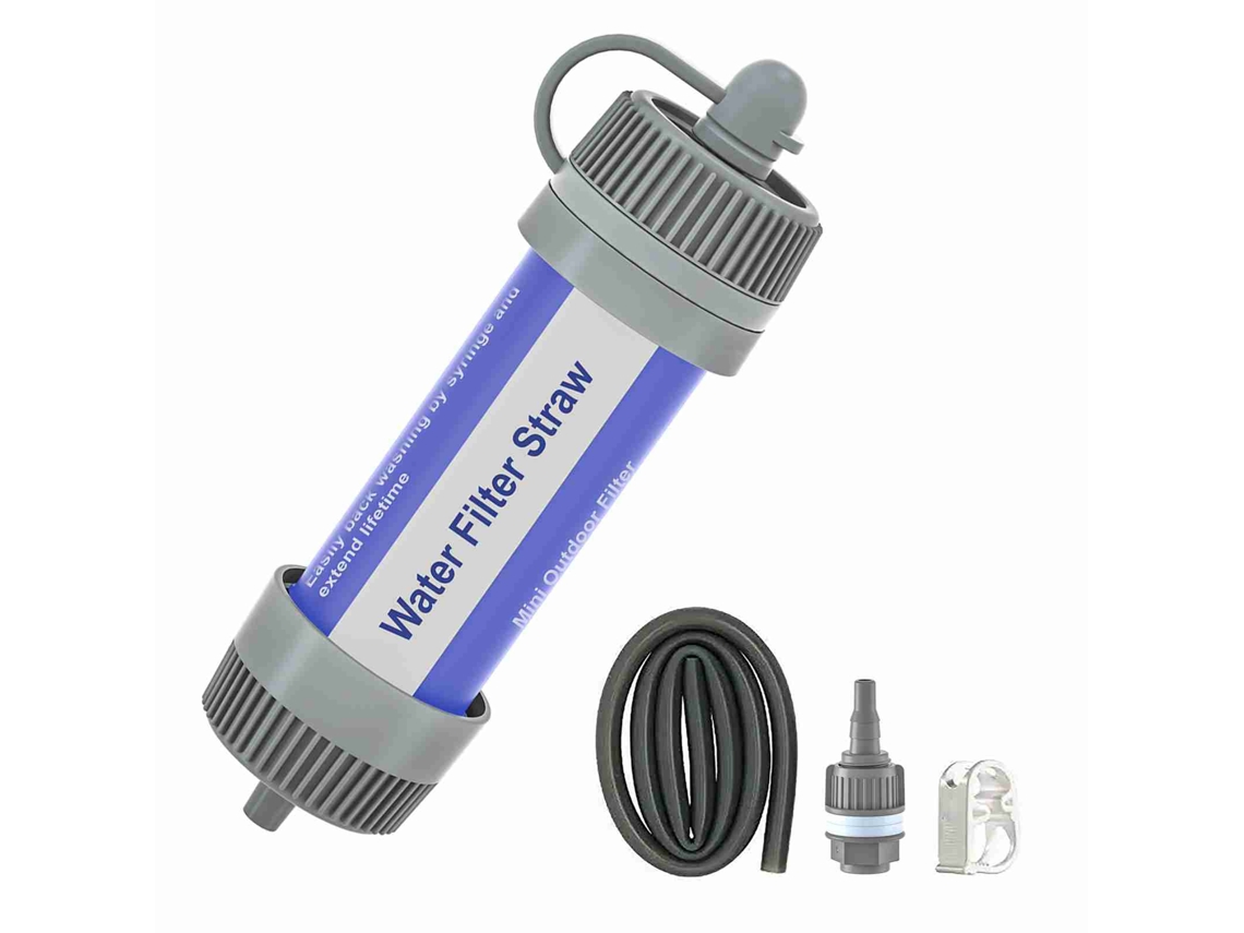 Caneta Filtro De Água Portátil Purificador Para Camping Hiking Sobrevivência Emergência Outdoor