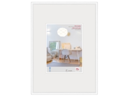 Moldura Novo estilo de vida tamanho 61x91 5 vidro artificial branco MY PERFECT DESIGN