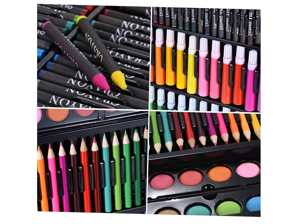 Kit De Arte Para Crianças Com 168 Peças