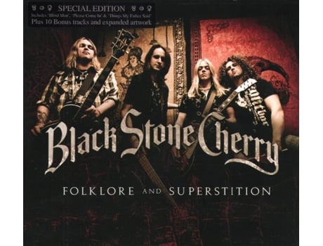 Folclore e Superstição de Black Stone Cherry, 2 CDs, 2008, Roadrunner Records