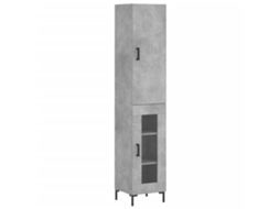 Highboard, Highboards Vidaxl Cinzeto Madeira Processada (n/a)