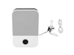 Ventilador de Pescoço Portátil Usb Branco Recarregável