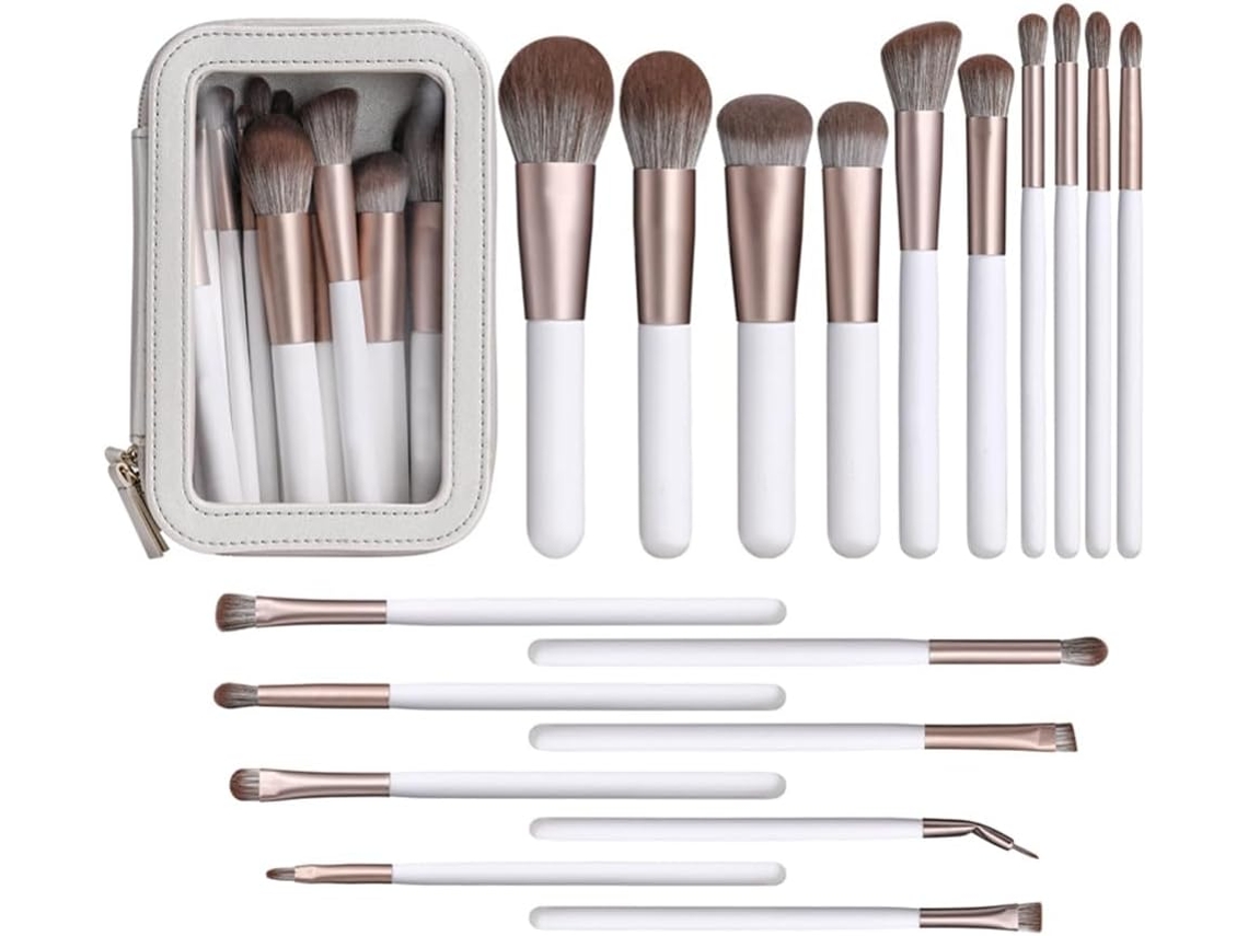Conjunto de 18 Pincéis de Maquiagem SFUSHOS