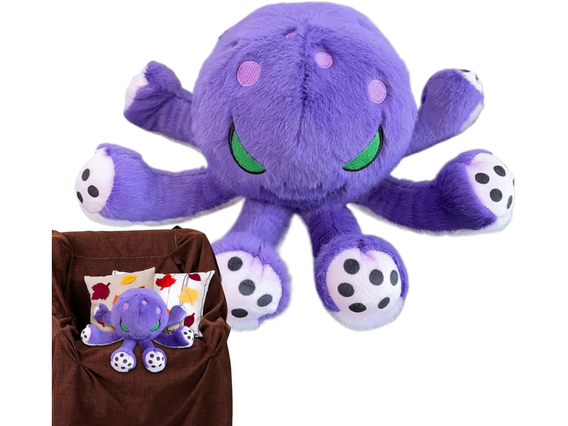 Lurelia Polvo Reconfortante De Desenho Animado Em Peluche Animal, Com Som Interativo