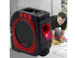 Fita Métrica Digital A Laser Com Modo De Rolo, Ferramenta Profissional 3 Em 1, Fita Métrica De Alta Precisão, Display Digital Led Aquaforge