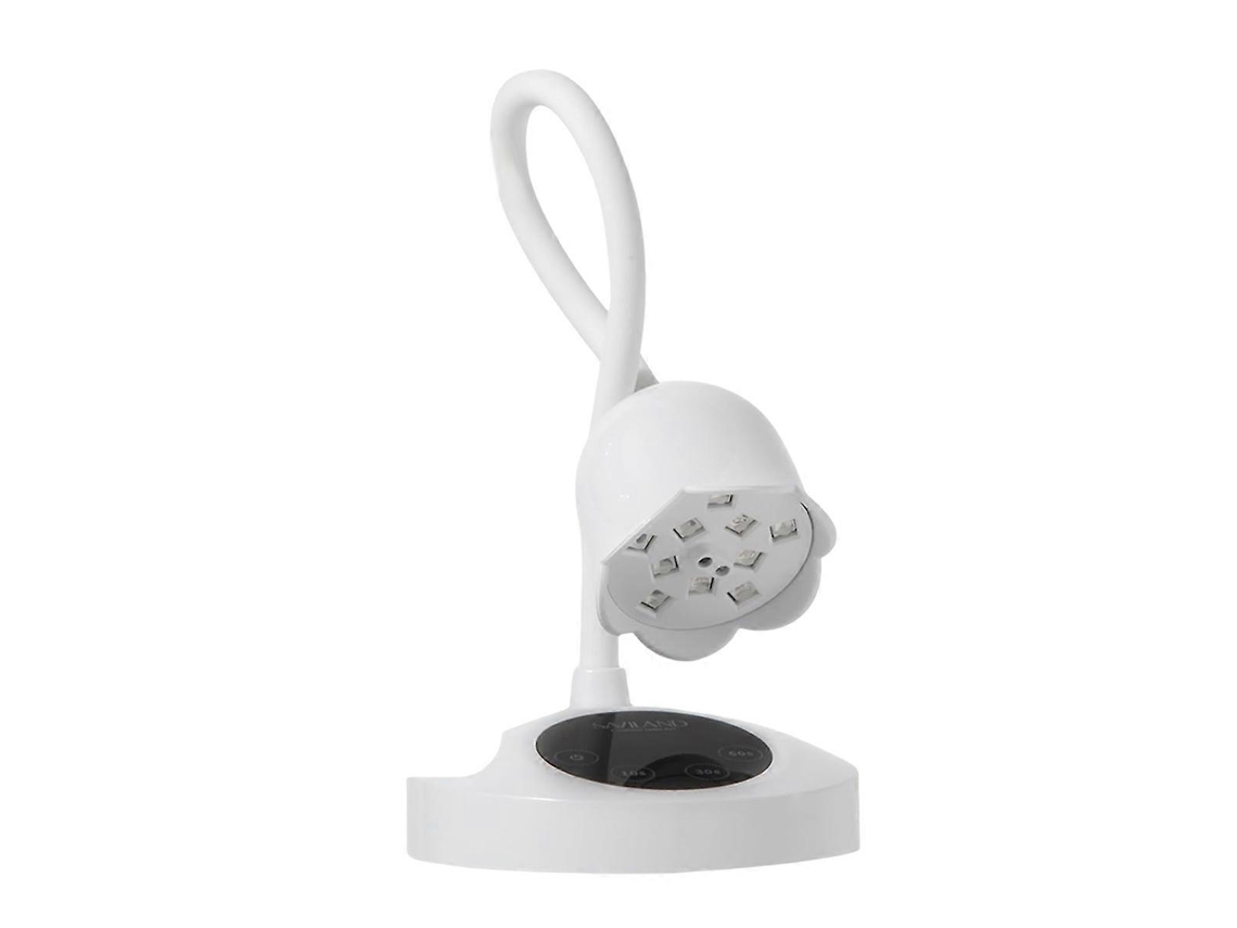 Mini Lâmpada Secadora De Esmalte Em Gel Sem Fio Com Pescoço De Ganso E Led Uv Recarregável Ly Ebike